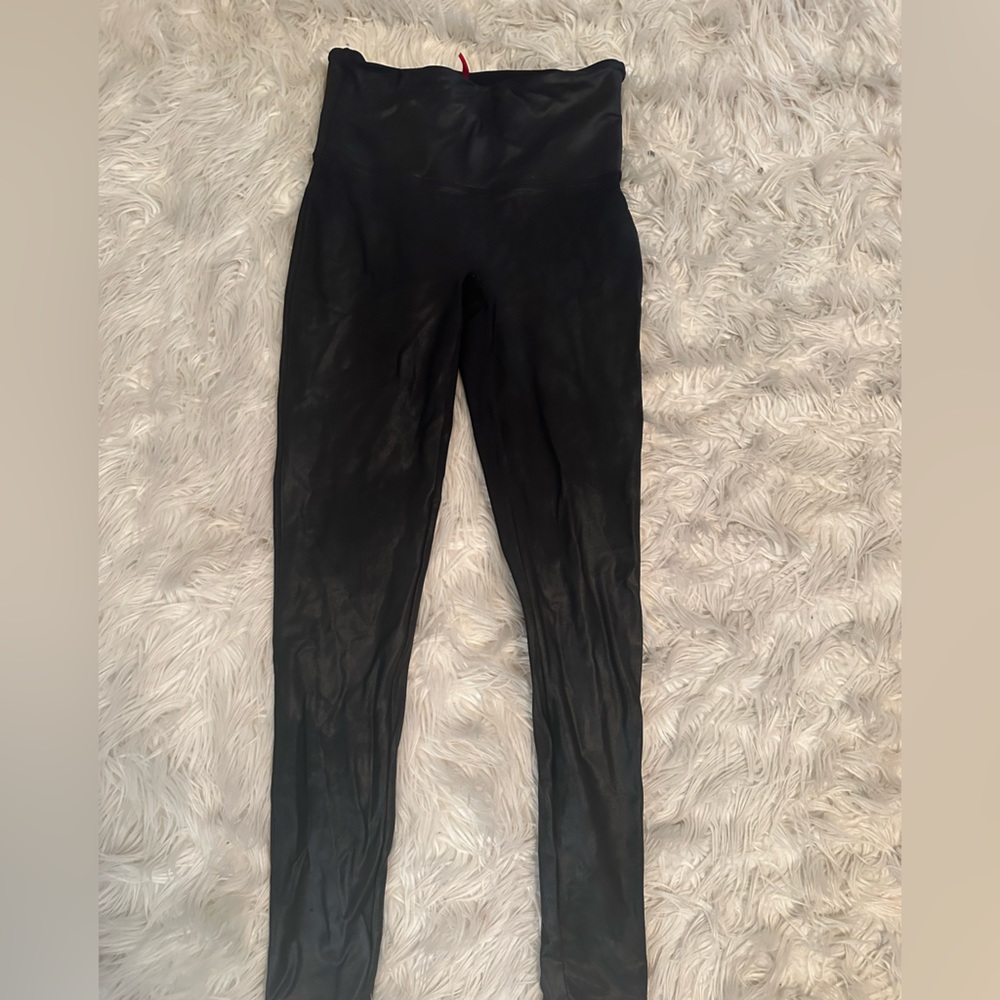 Spanx Faux Leather Leggings